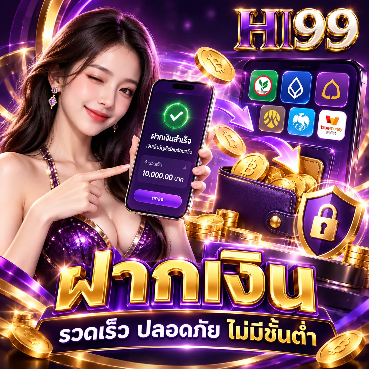 HI99 - ฝากเงิน